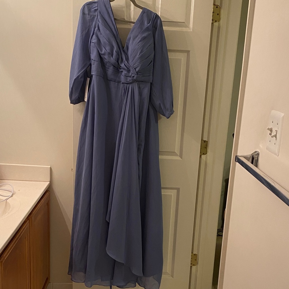 Elegant Blue Evening Dress